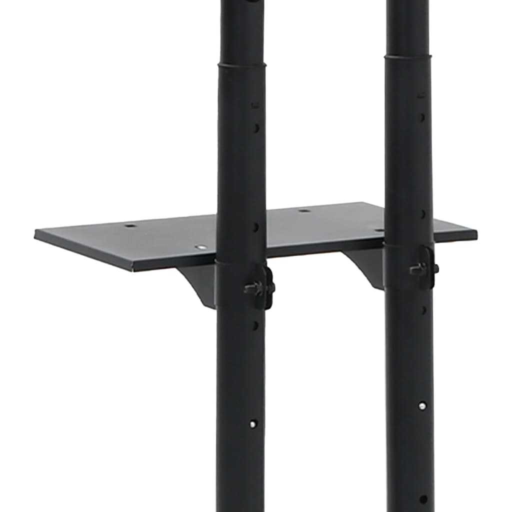 vidaXL Tv-ställ på hjul för 32-70 tums skärm max VESA 600x400 mm 50kg