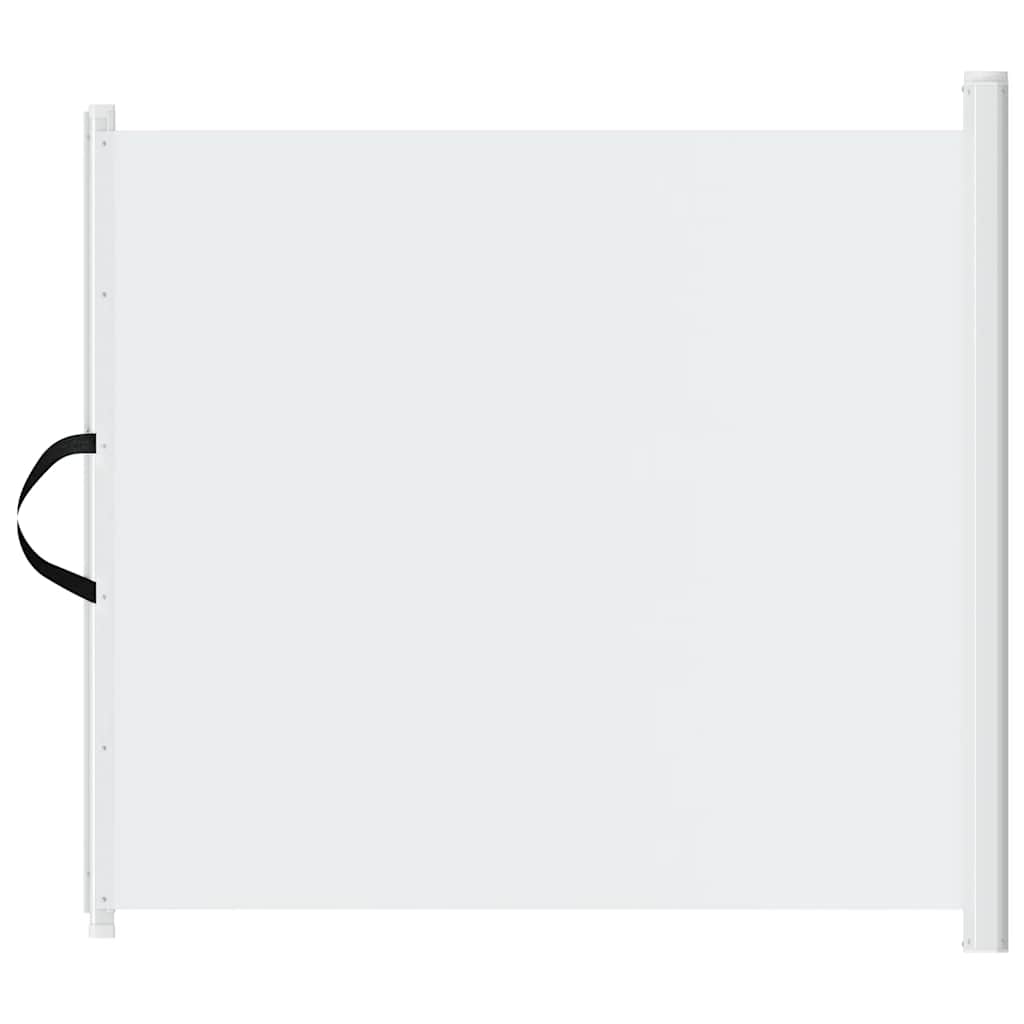 vidaXL Infällbar husdjursgrind vit 102,5x125 cm