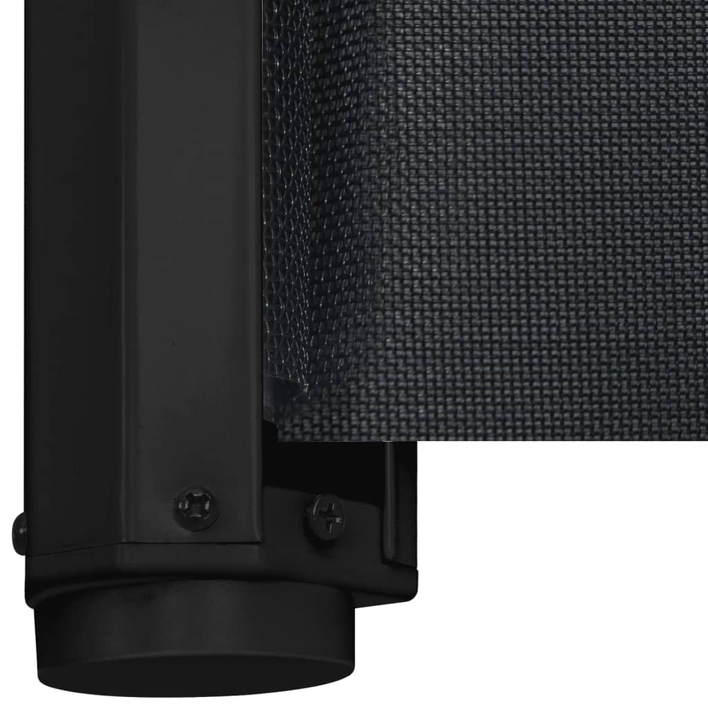 vidaXL Infällbar husdjursgrind svart 117,5x125 cm