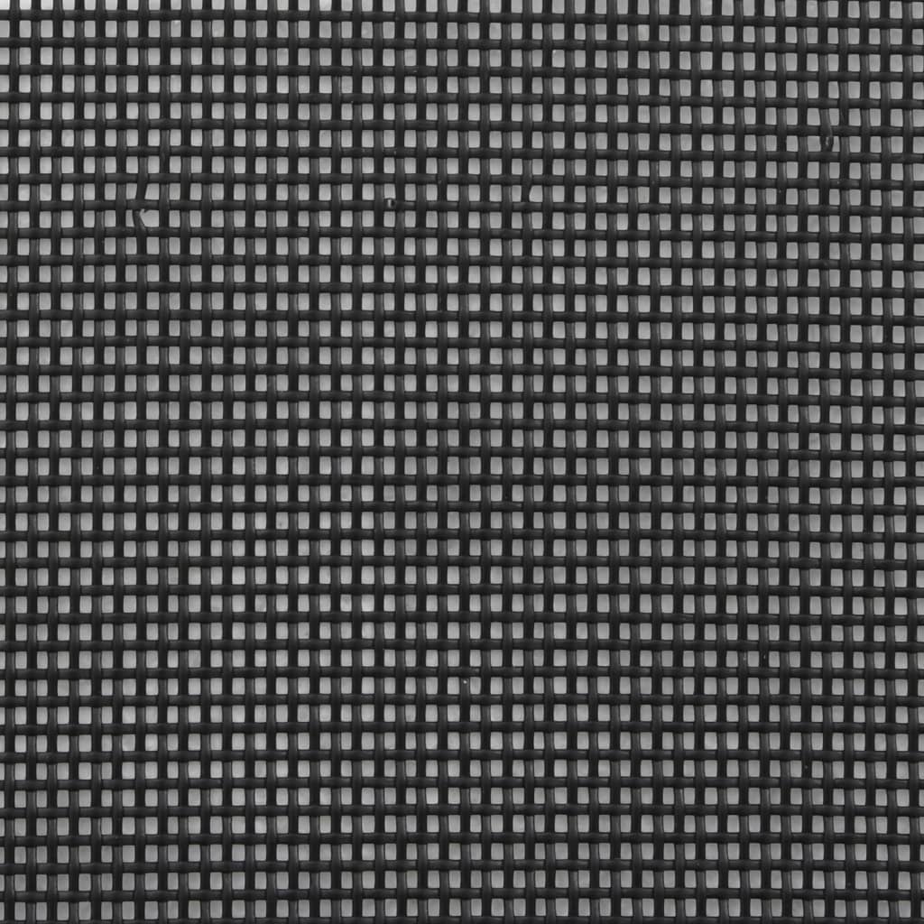 vidaXL Infällbar husdjursgrind svart 117,5x125 cm