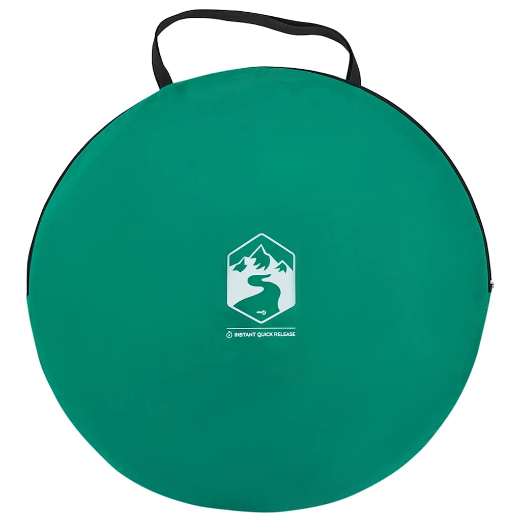 vidaXL Beach Tent Sea Green Pop-up Waterproof Green