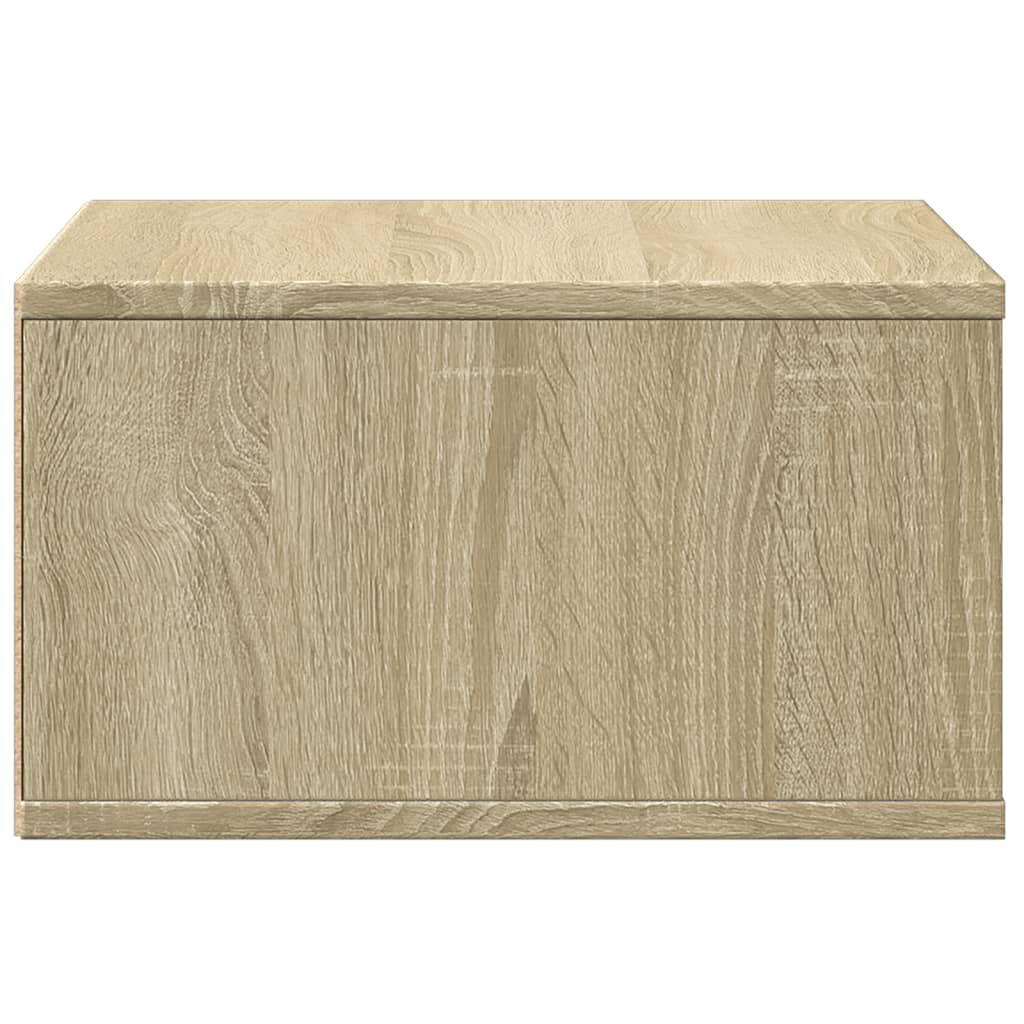 vidaXL Skrivarställ sonoma-ek 49x40x22,5 cm konstruerat trä