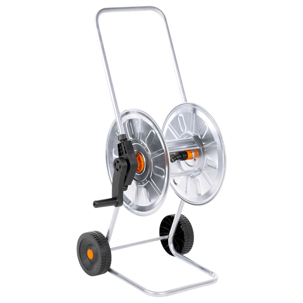 vidaXL Slangvagn för 50m 1/2" eller 35m 3/4" stålslang