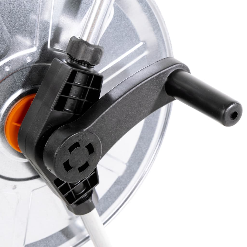 vidaXL Slangvagn för 50m 1/2" eller 35m 3/4" stålslang