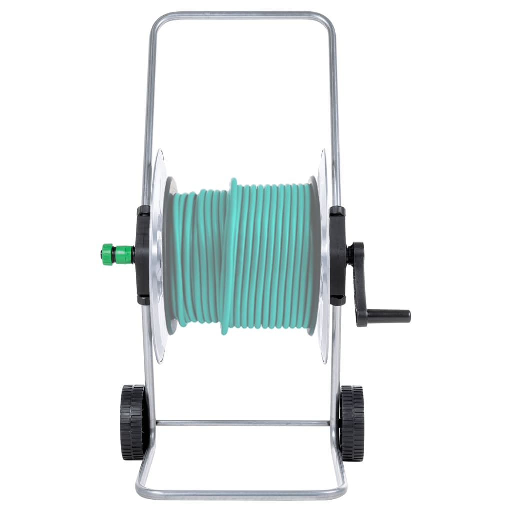 vidaXL Slangvagn för 80 m 1/2" eller 50 m 3/4" stålslang