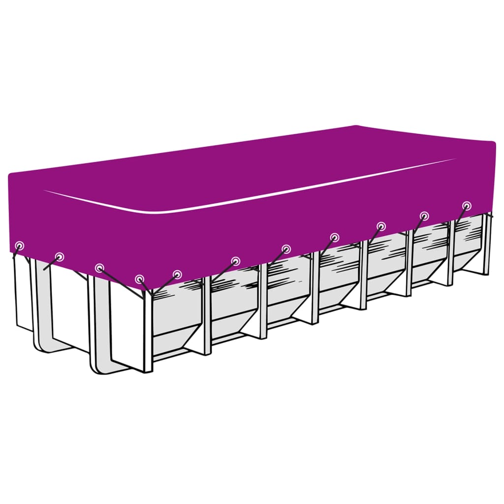 vidaXL Lastnät grön 3x6 m HDPE