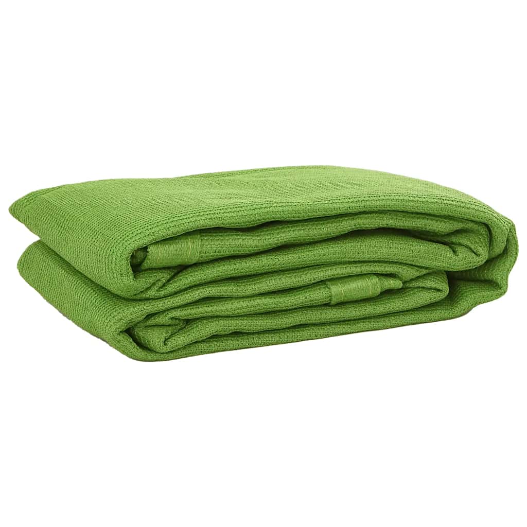 vidaXL Tältmatta ljusgrön 200x200 cm HDPE