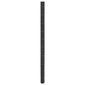 vidaXL Ogräsmatta svart 2x150 m PP
