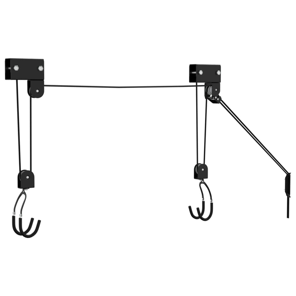 vidaXL Cykellyft med takfäste 57 kg