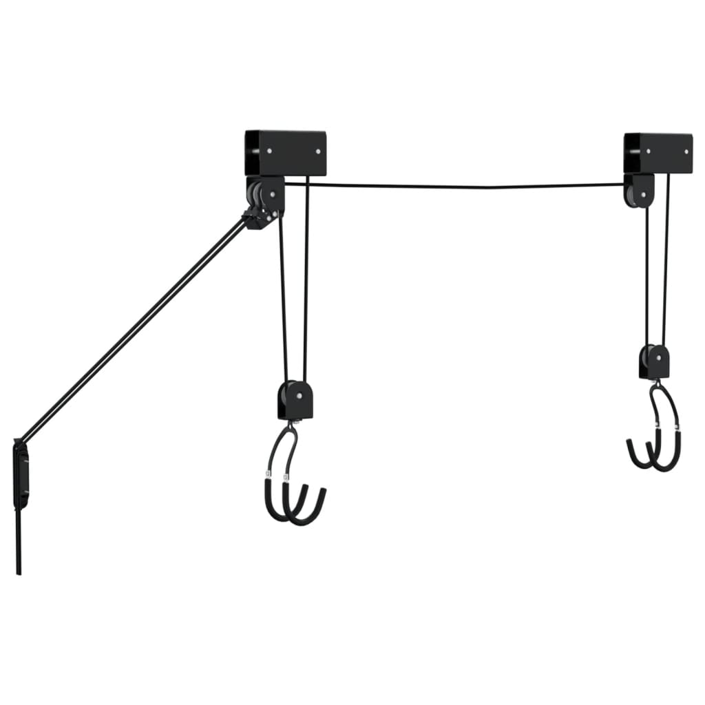 vidaXL Cykellyft med takfäste 57 kg