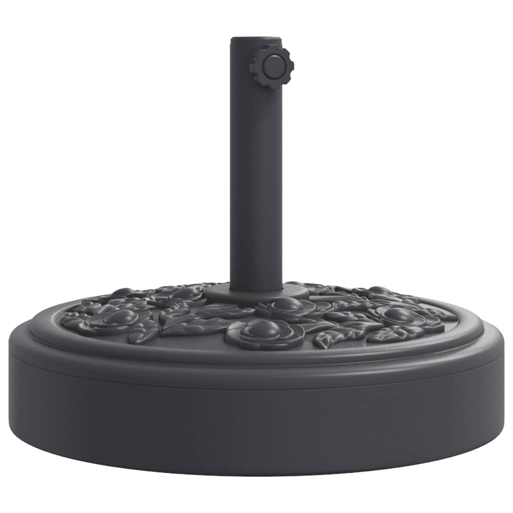 vidaXL Parasollfot för Ø38 / 48 mm stolpar 25 kg rund