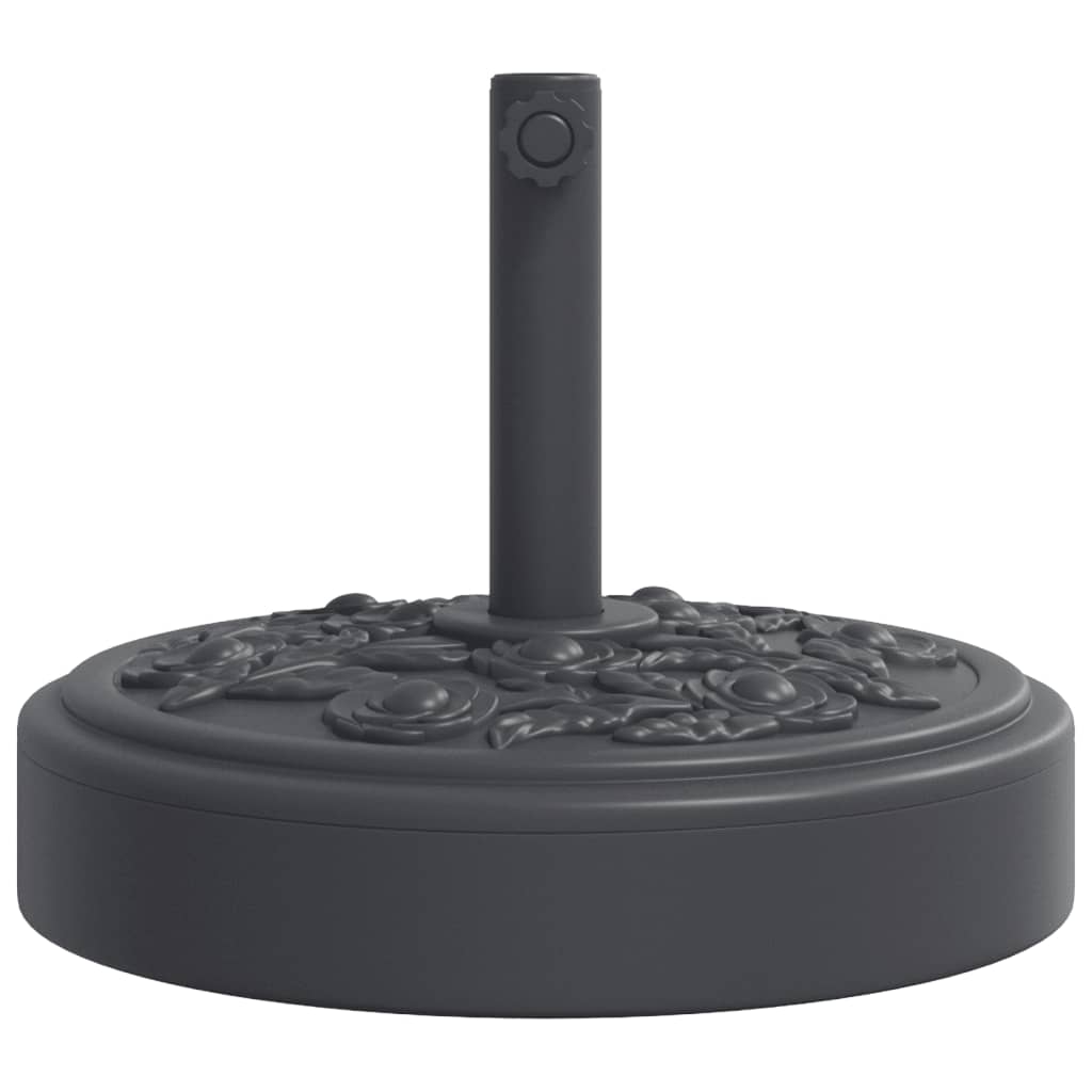 vidaXL Parasollfot för Ø38 / 48 mm stolpar 25 kg rund
