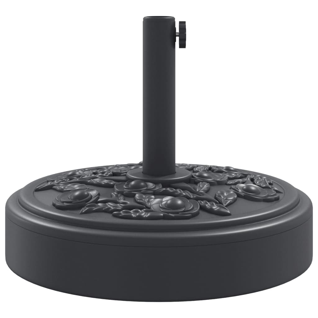 vidaXL Parasollfot för Ø38 / 48 mm stolpar 25 kg rund
