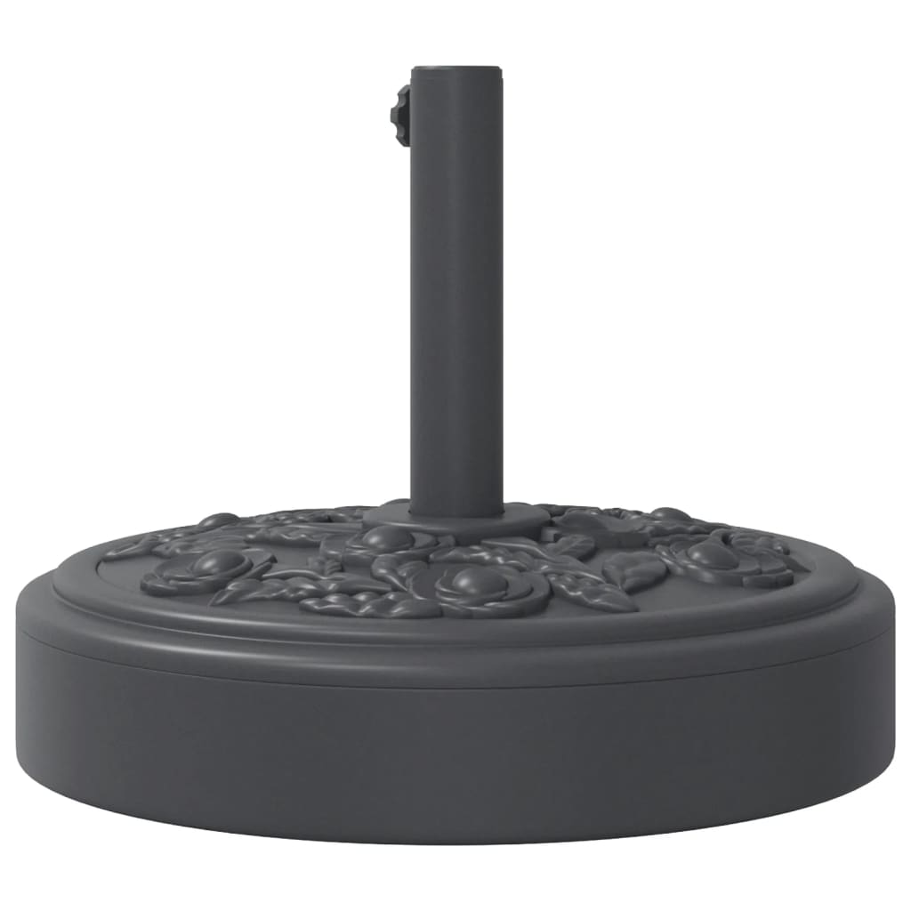 vidaXL Parasollfot för Ø38 / 48 mm stolpar 25 kg rund