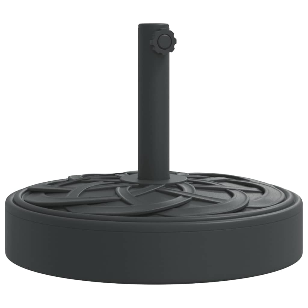 vidaXL Parasollfot för Ø38 / 48 mm stolpar 25 kg rund