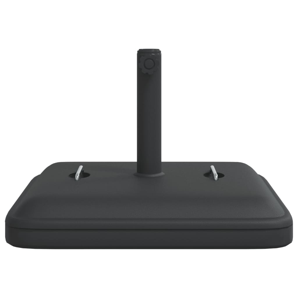vidaXL Parasollfot med handtag för Ø38 / 48 mm stolpar 27 kg fyrkantig