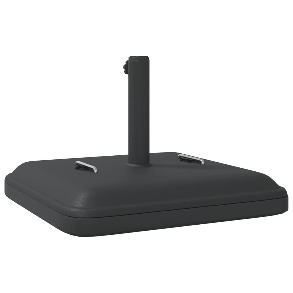 vidaXL Parasollfot med handtag för Ø38 / 48 mm stolpar 27 kg fyrkantig