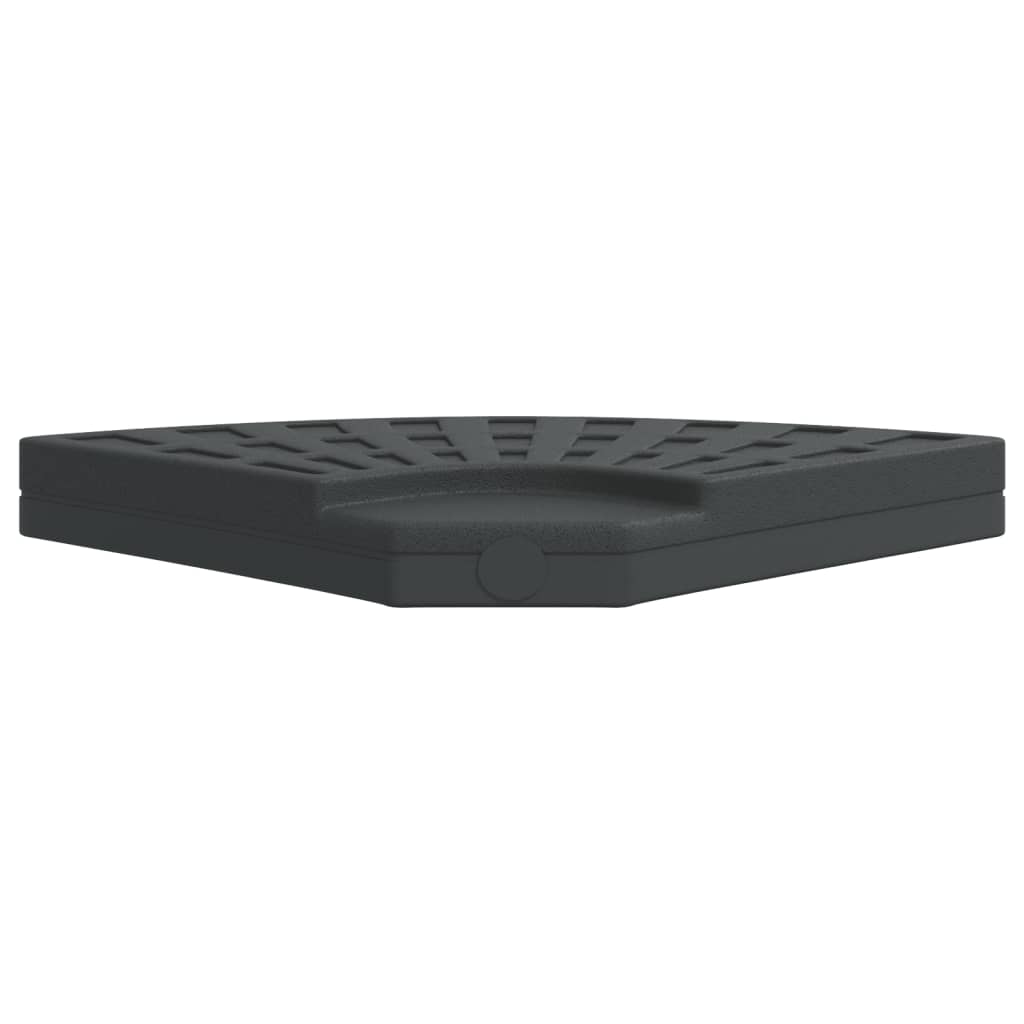 vidaXL Parasollvikt med handtag för korsstativ 20 kg