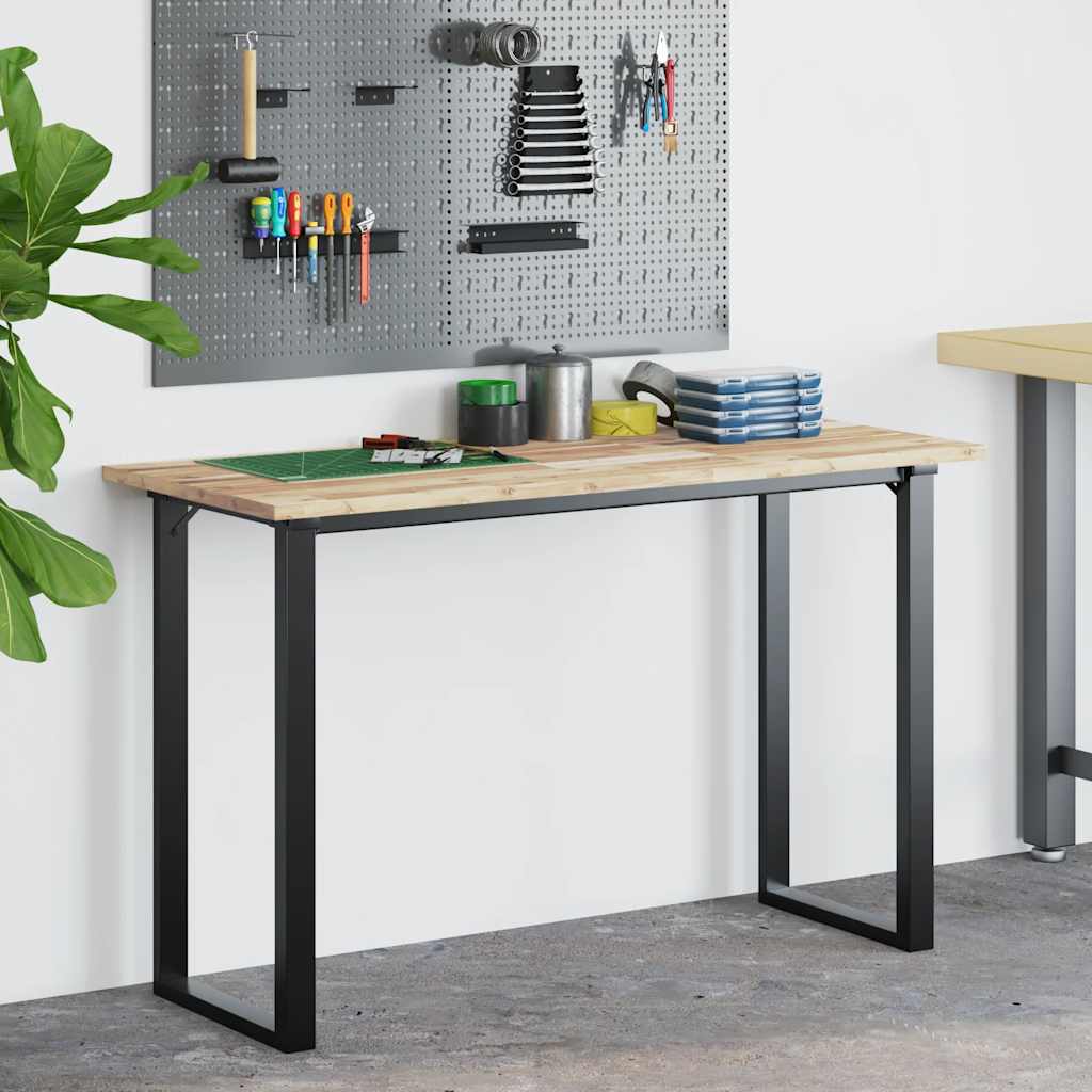 vidaXL Bordsskiva obehandlad 120x60x2 cm massivt akaciaträ