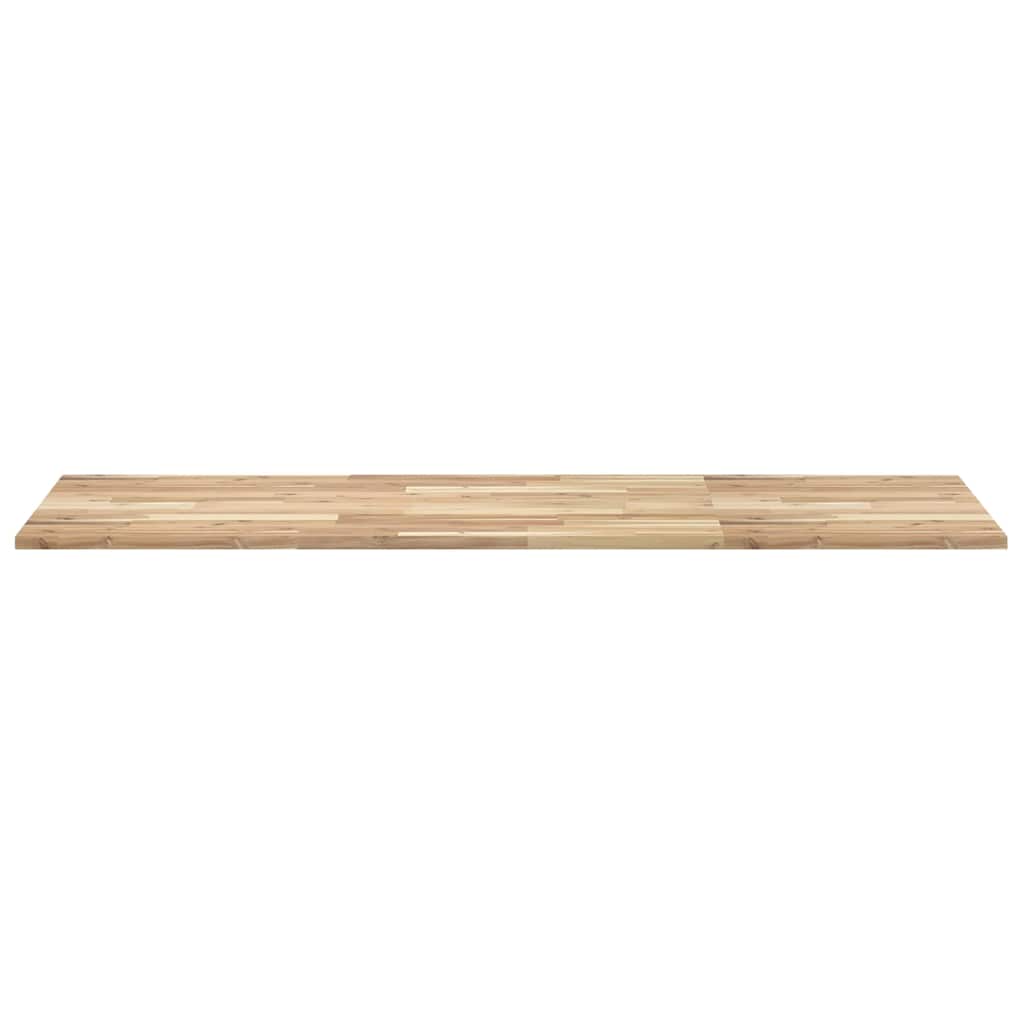 vidaXL Bordsskiva obehandlad 120x60x2 cm massivt akaciaträ
