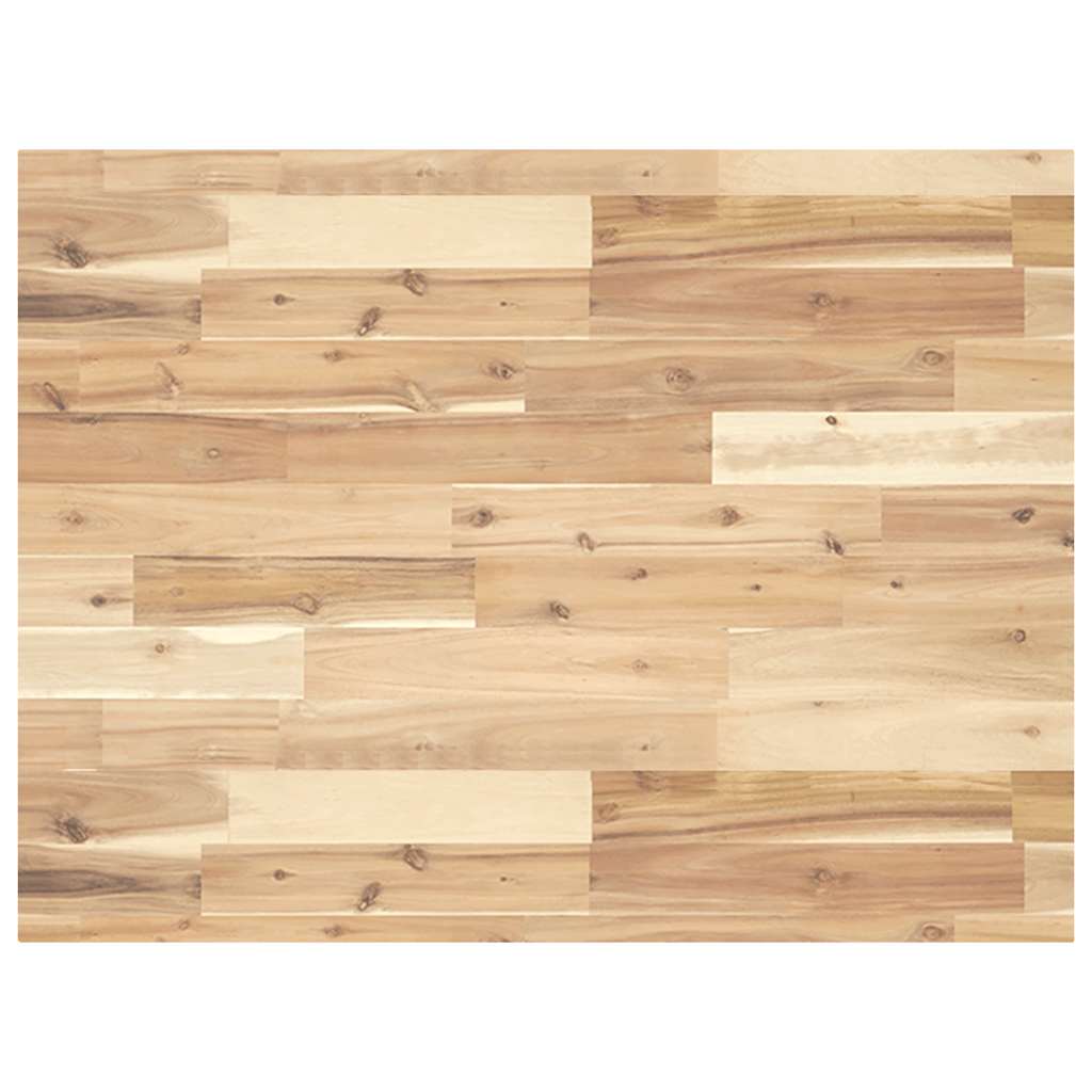 vidaXL Bordsskiva obehandlad 100x60x4 cm massivt akaciaträ