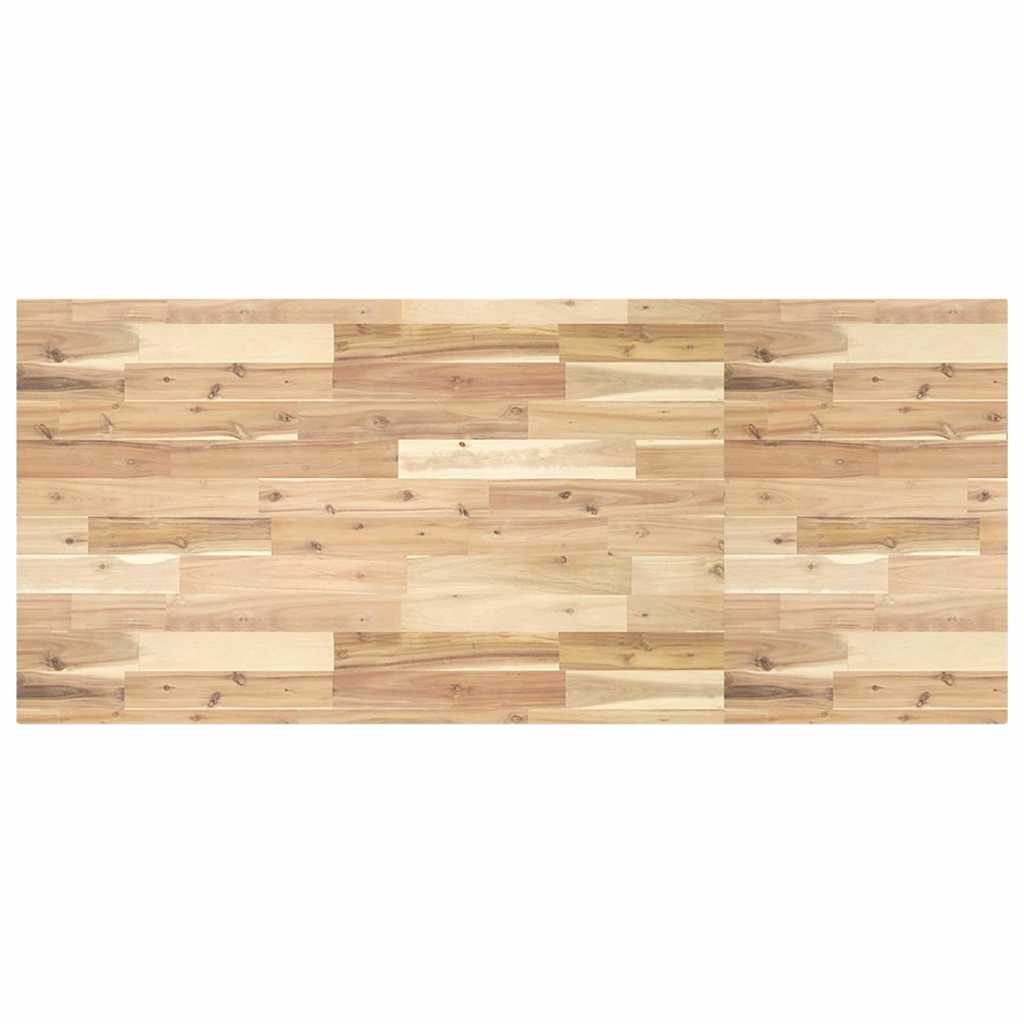 vidaXL Bordsskiva obehandlad 120x60x4 cm massivt akaciaträ
