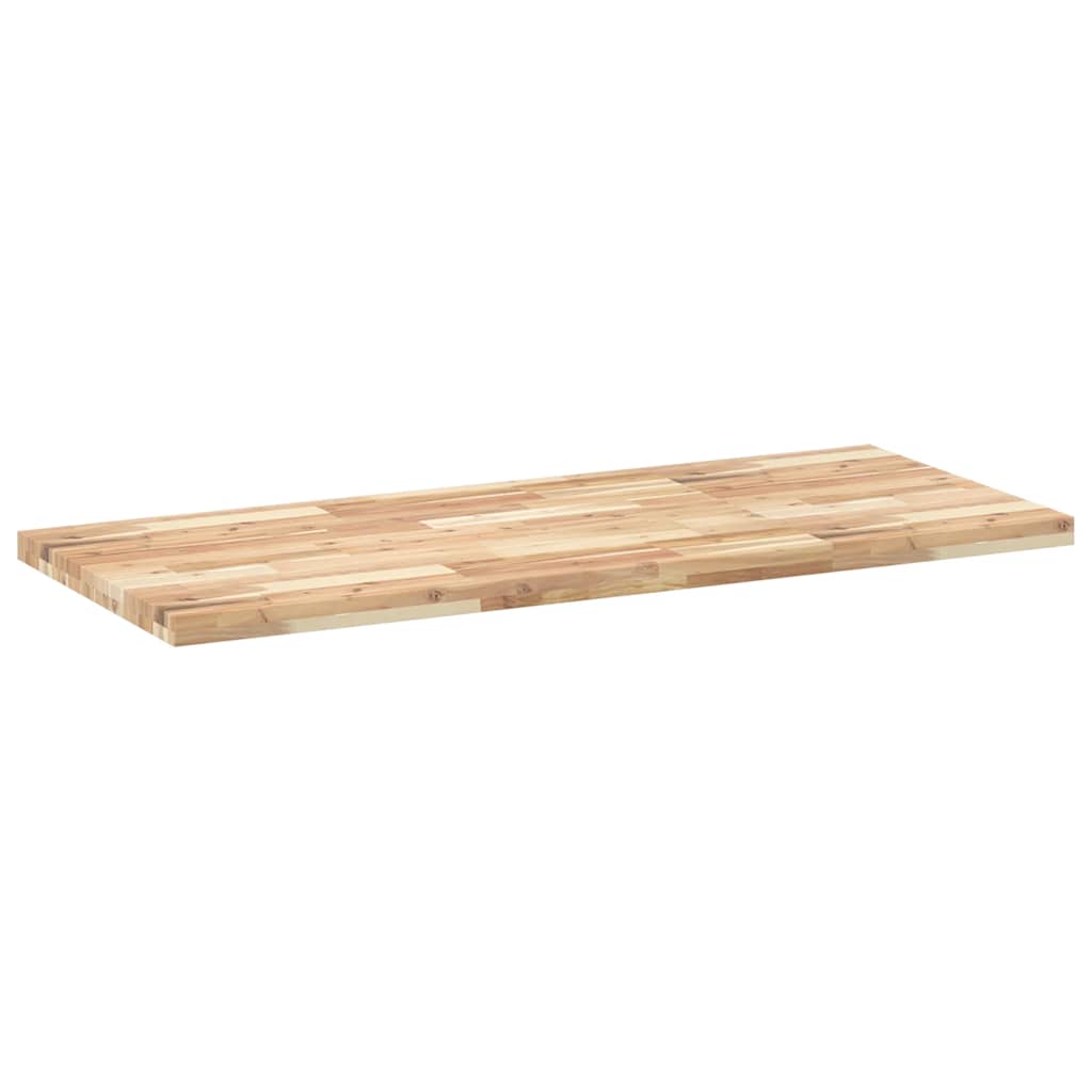 vidaXL Bordsskiva obehandlad 120x60x4 cm massivt akaciaträ