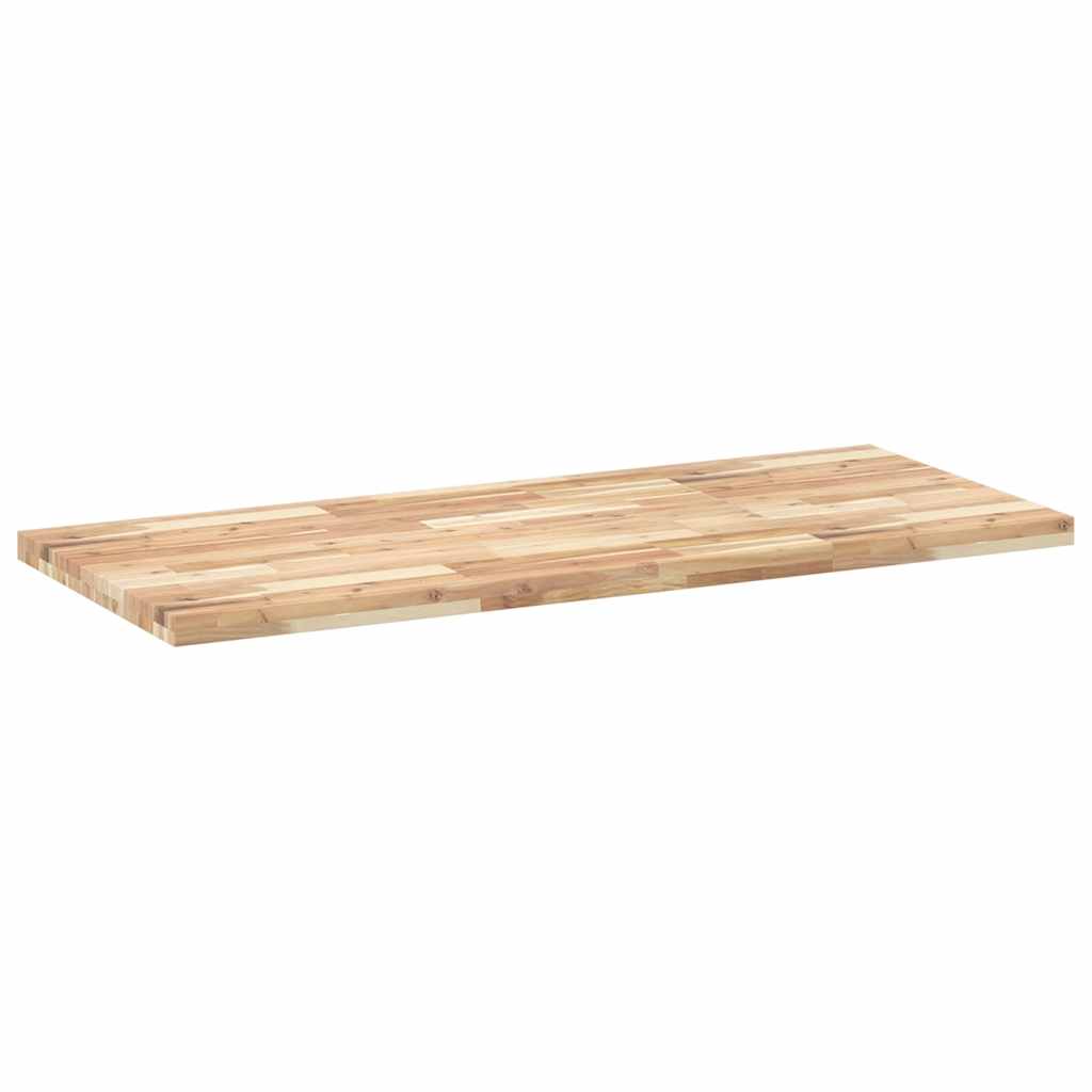 vidaXL Bordsskiva obehandlad 140x60x4 cm massivt akaciaträ