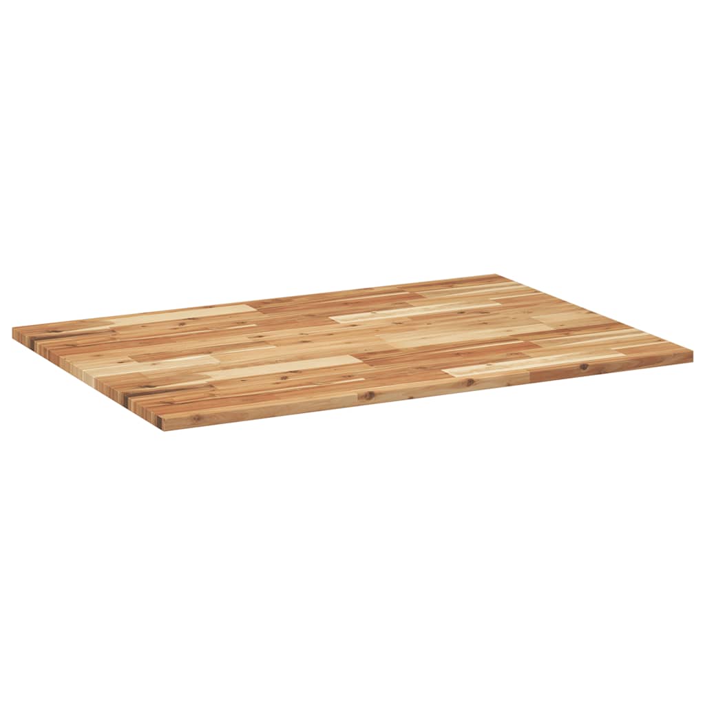 vidaXL Bordsskiva behandlad 120x70x2 cm massivt akaciaträ