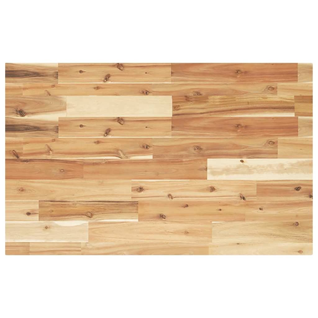 vidaXL Bordsskiva behandlad 100x50x4 cm massivt akaciaträ