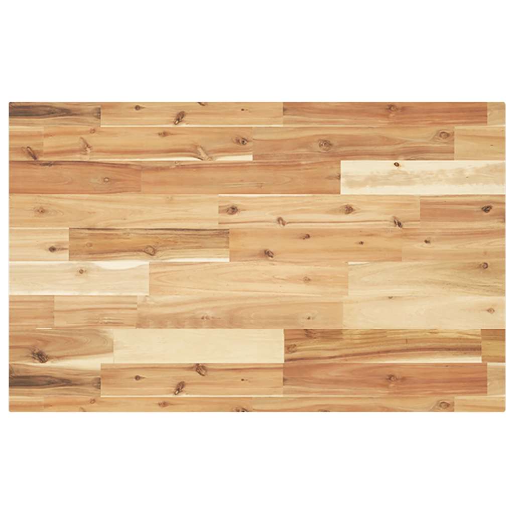 vidaXL Bordsskiva behandlad 120x50x4 cm massivt akaciaträ