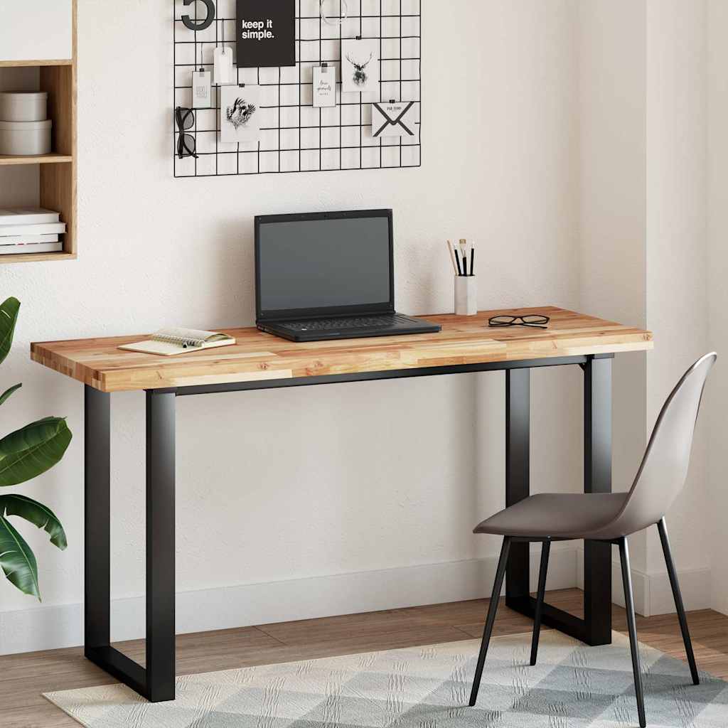 vidaXL Bordsskiva behandlad 120x50x4 cm massivt akaciaträ