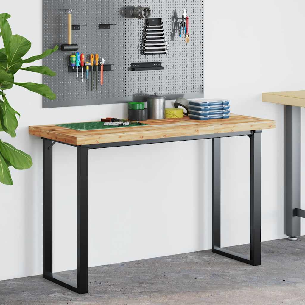 vidaXL Bordsskiva behandlad 120x50x4 cm massivt akaciaträ