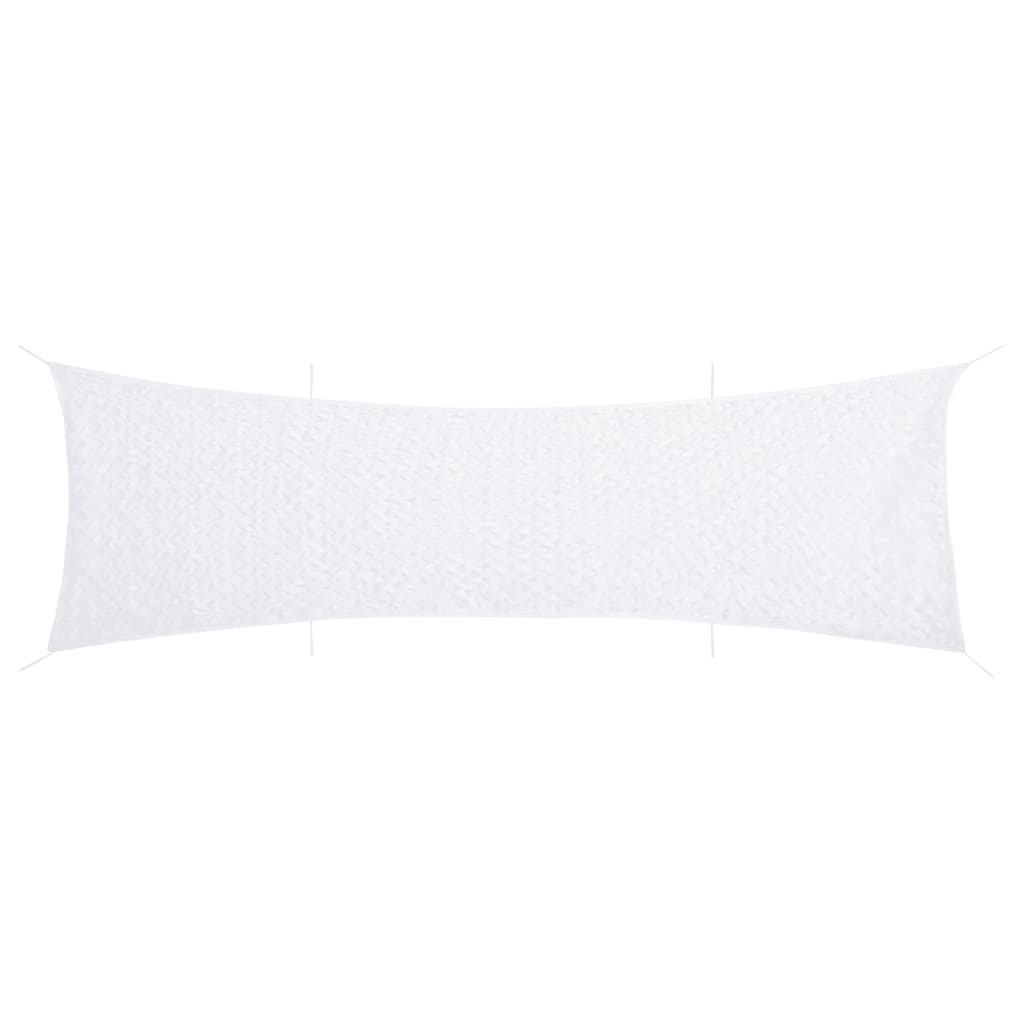 vidaXL Camouflagenät med förvaringsväska 706x140 cm vit