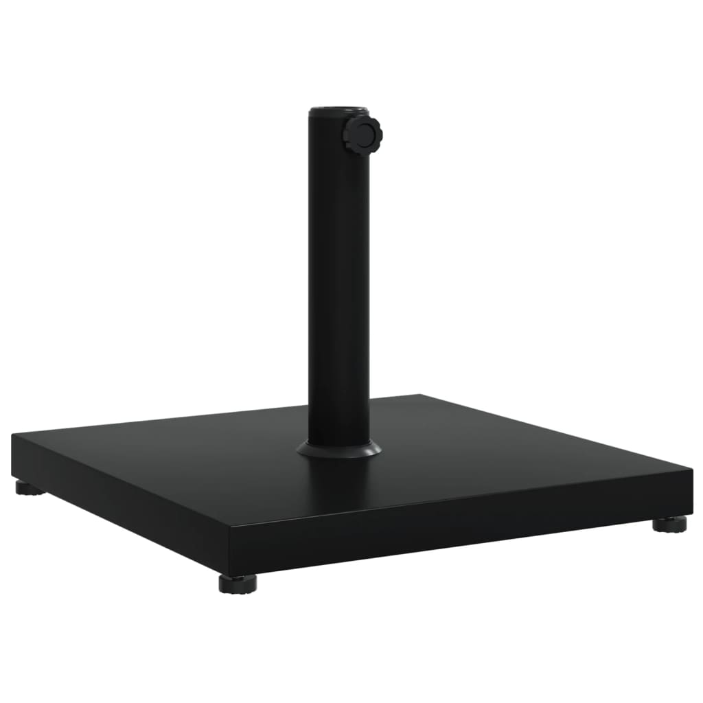 vidaXL Parasollfot för Ø32/38/48 mm stolpar 18 kg fyrkantigt
