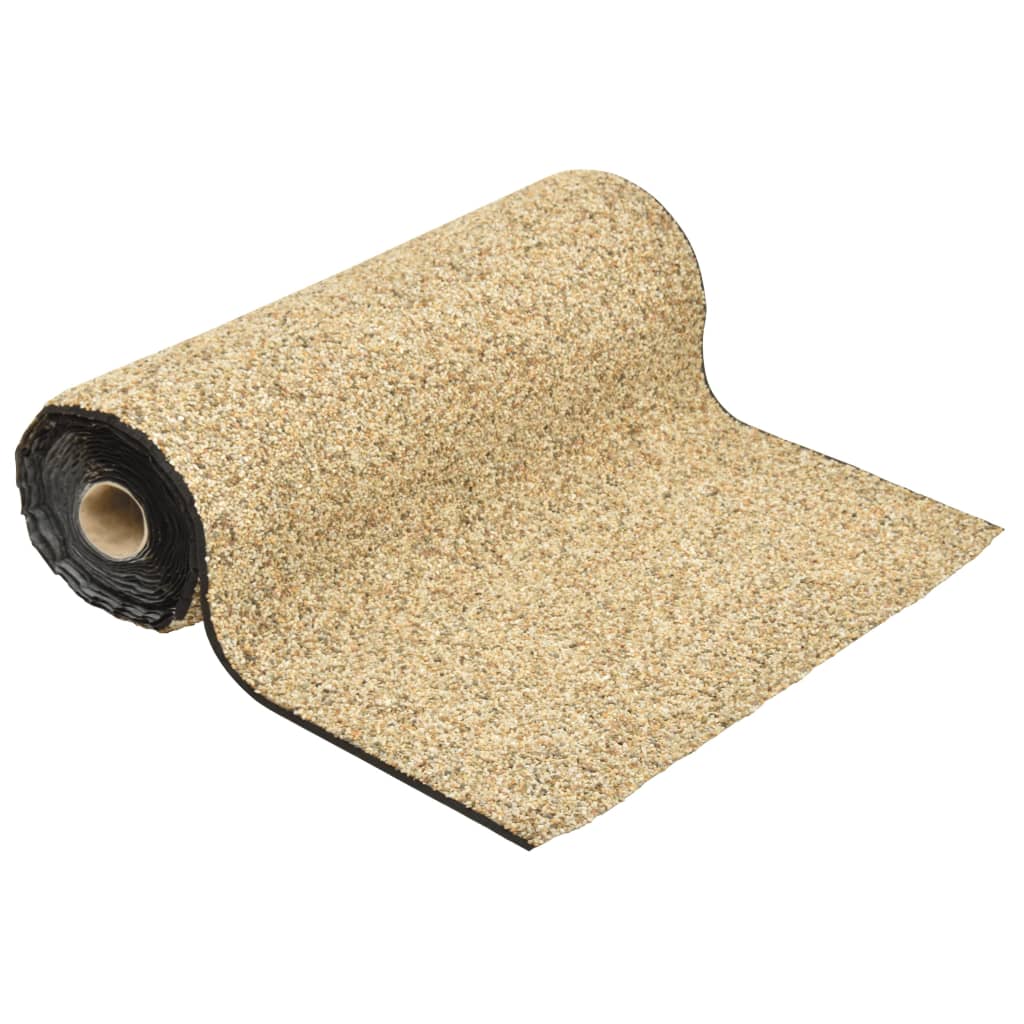 vidaXL Kantmatta naturlig sand 900x60 cm