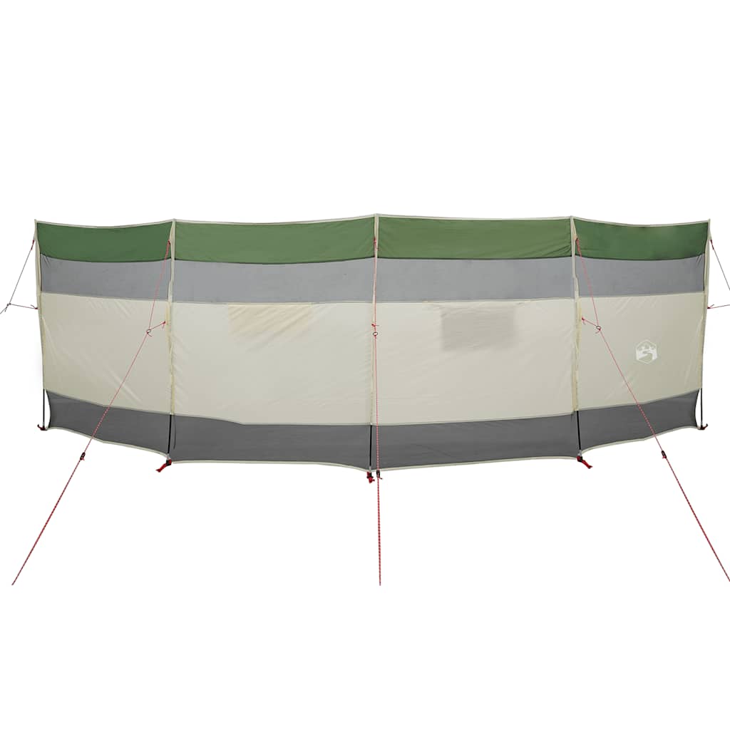 vidaXL Vindskydd för camping grön 510x153 cm vattentät