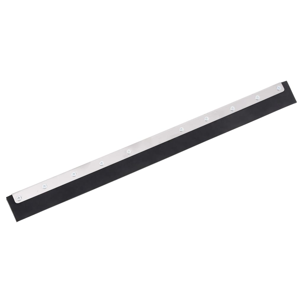 vidaXL Golvskrapor 5 st 75x2x5 cm stål och gummi