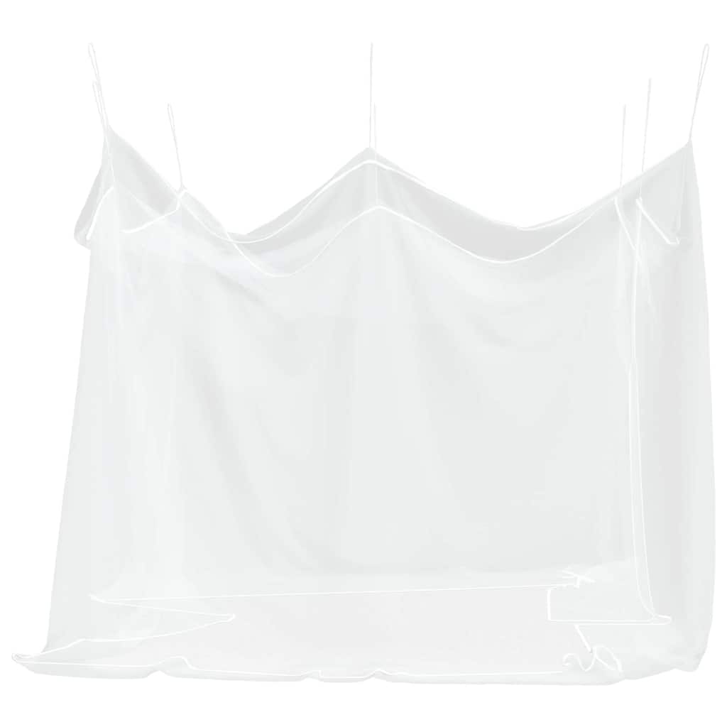 vidaXL Myggnät för utomhus 220 mesh vit 300x300x250 cm