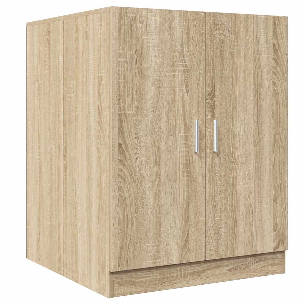 vidaXL Tvättmaskinsskåp sonoma-ek 70,5x71,5x91,5 cm
