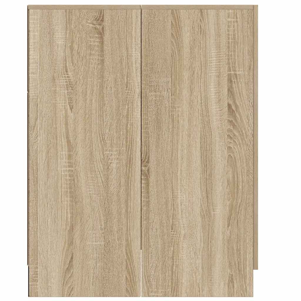 vidaXL Tvättmaskinsskåp sonoma-ek 70,5x71,5x91,5 cm