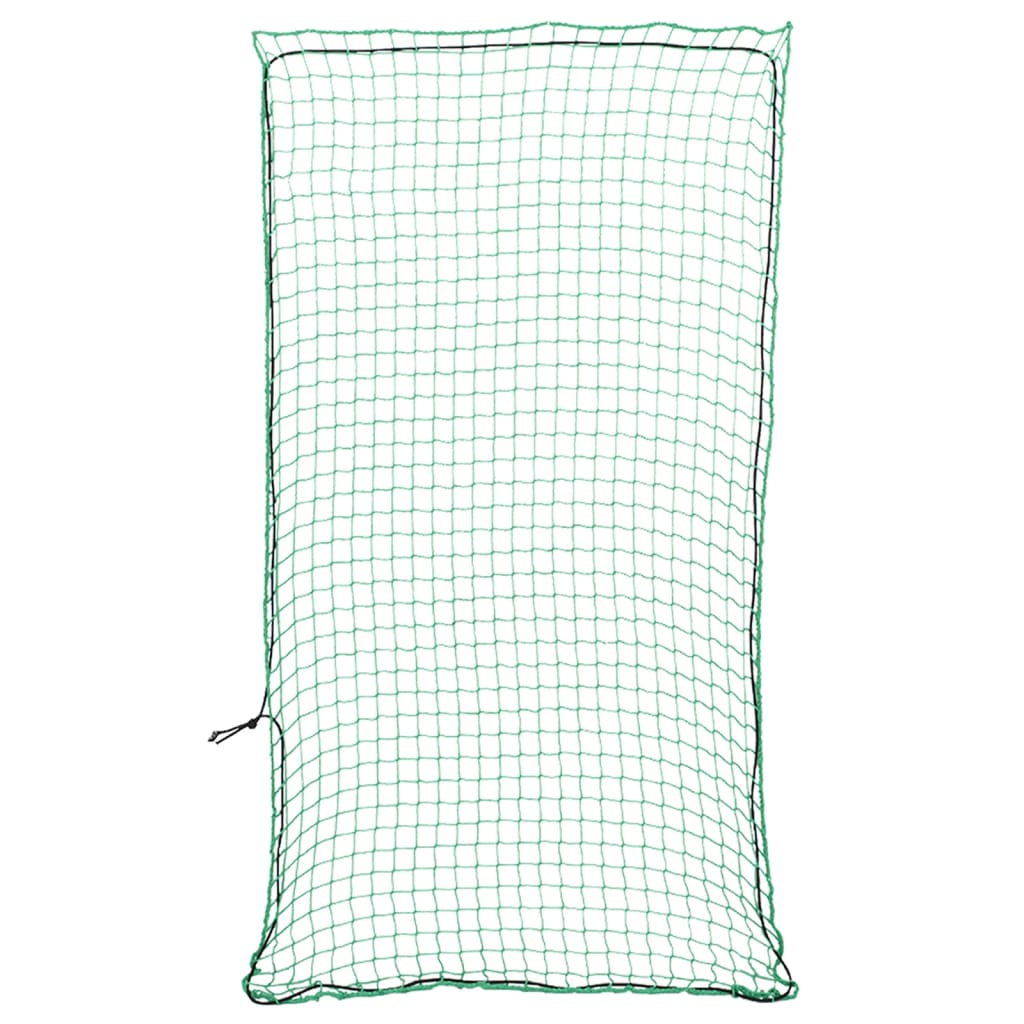 vidaXL Lastnät med elastiskt rep grön 6x3 m PP
