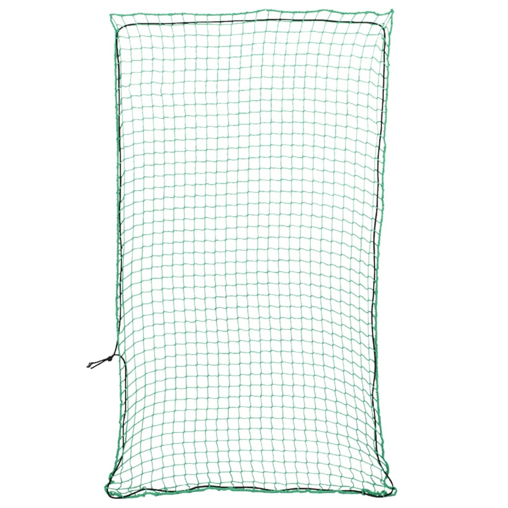 vidaXL Lastnät med elastiskt rep grön 6x3,5 m PP