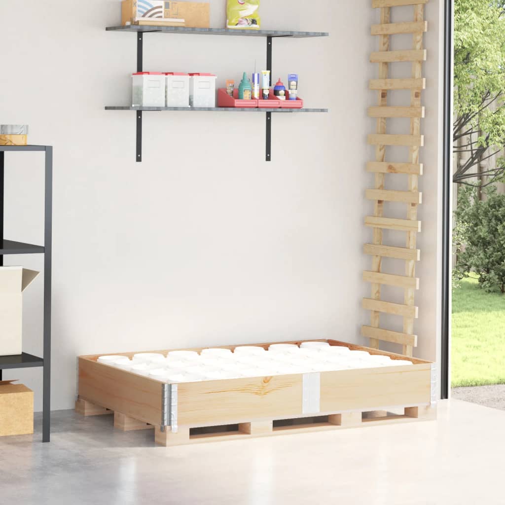 vidaXL Pallkrage 150x100 cm massivt furu