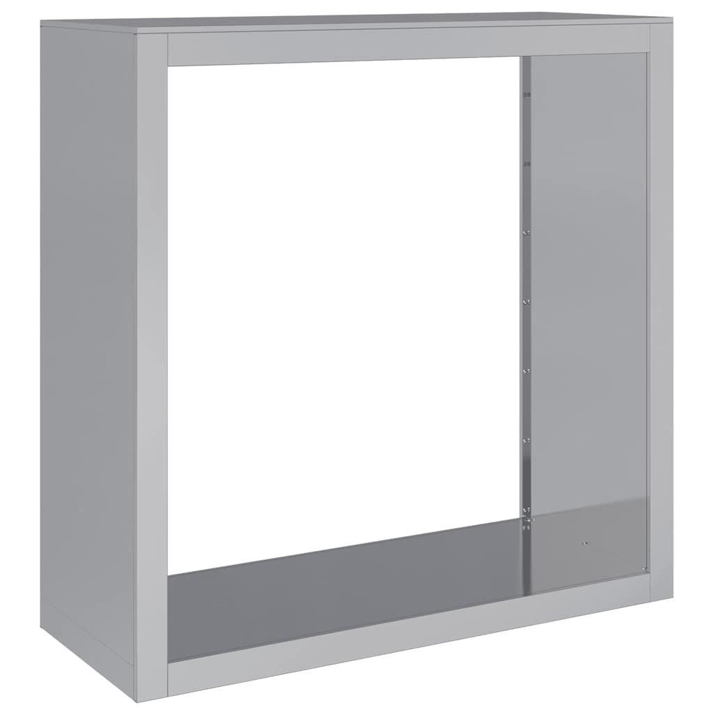 vidaXL Vedställ 100x40x100 cm galvaniserat stål