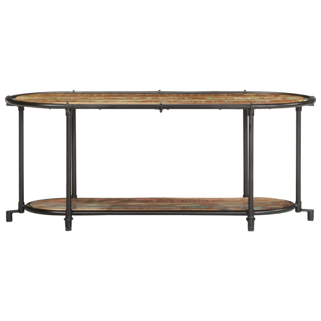 vidaXL Tv-bänk 100x42x40 cm massivt återvunnet trä
