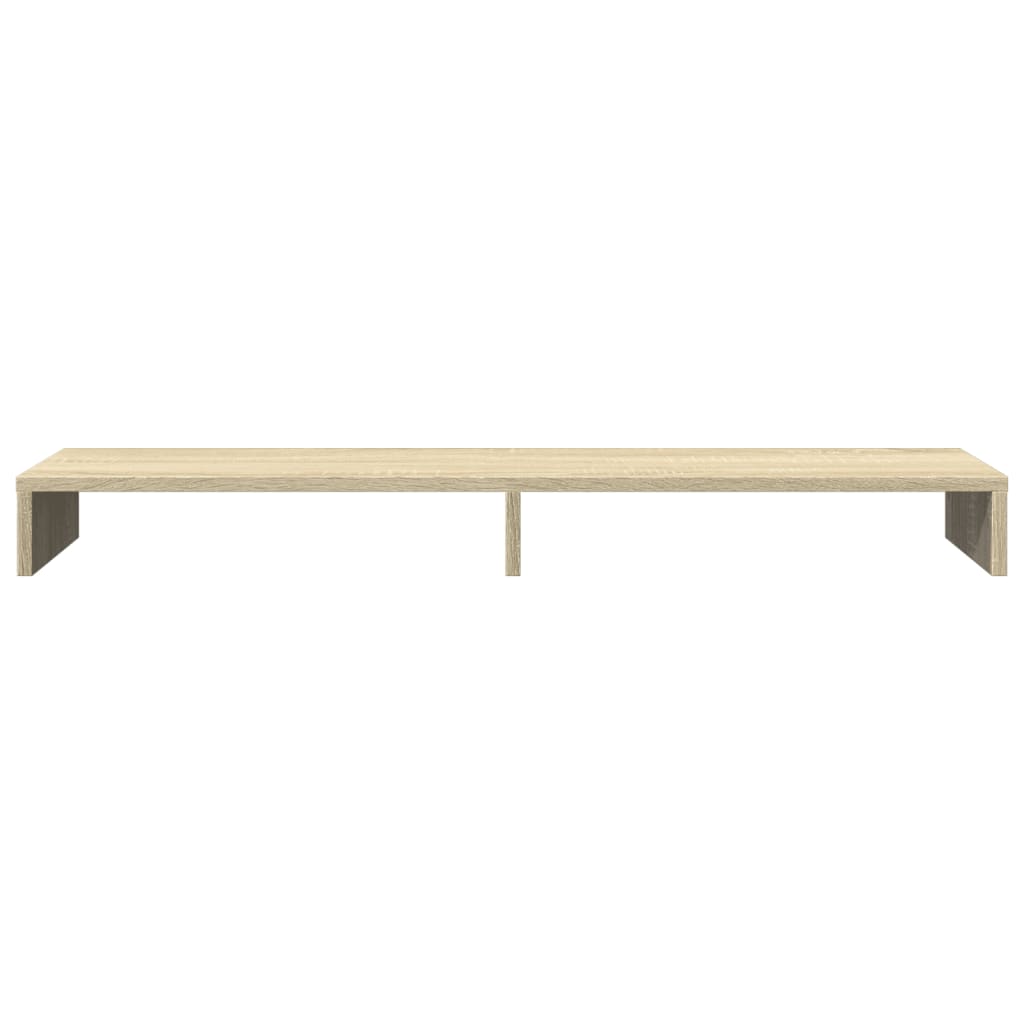 vidaXL Skärmställ sonoma-ek 100x27x10 cm konstruerat trä