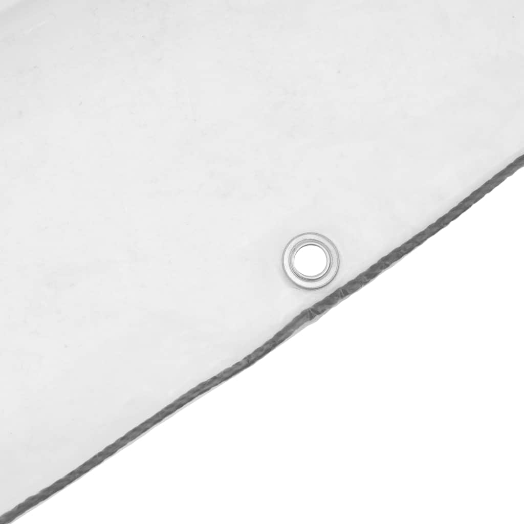 vidaXL Växtskydd med öljetter 1x10 m polyeten