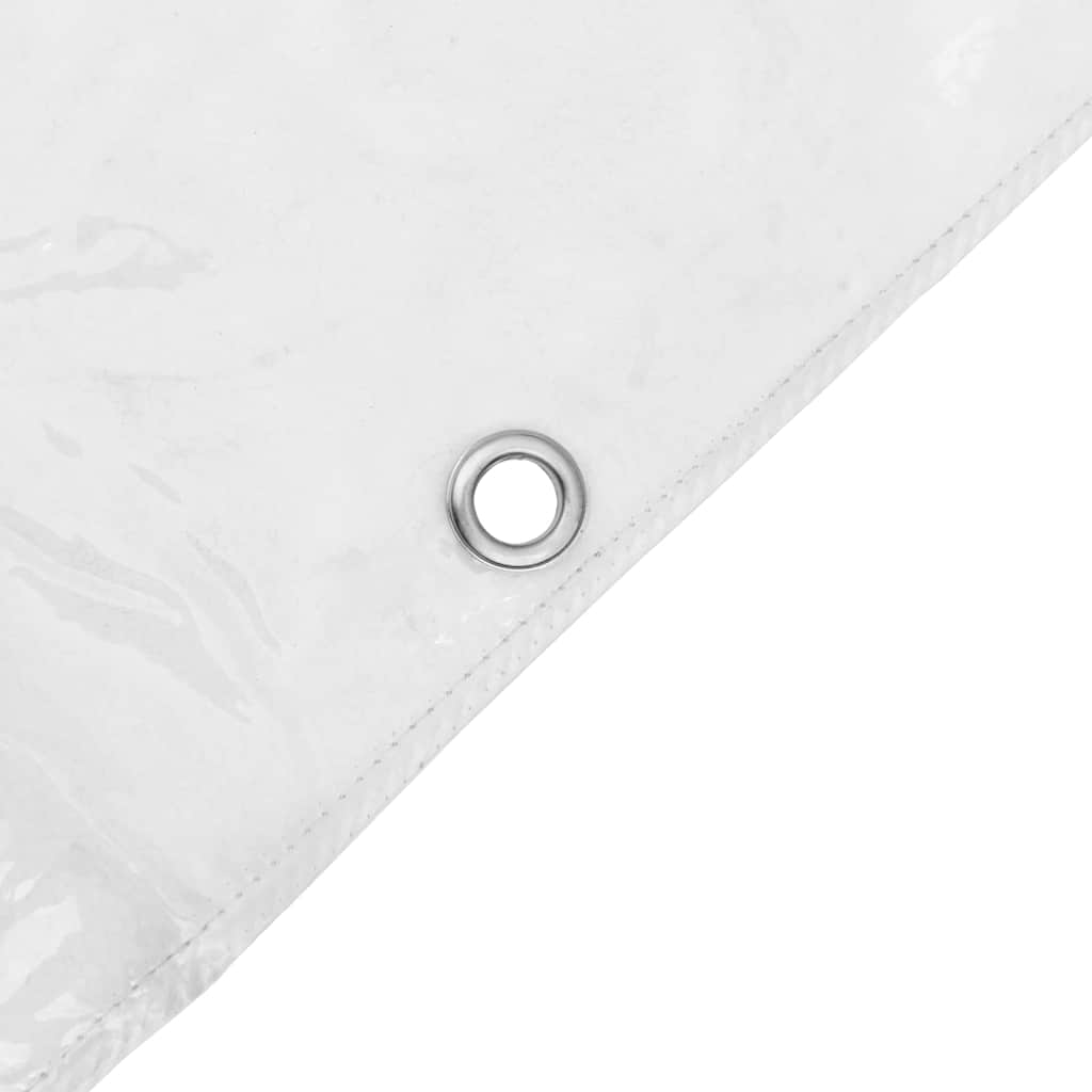 vidaXL Växtskydd med öljetter 2x6 m PVC