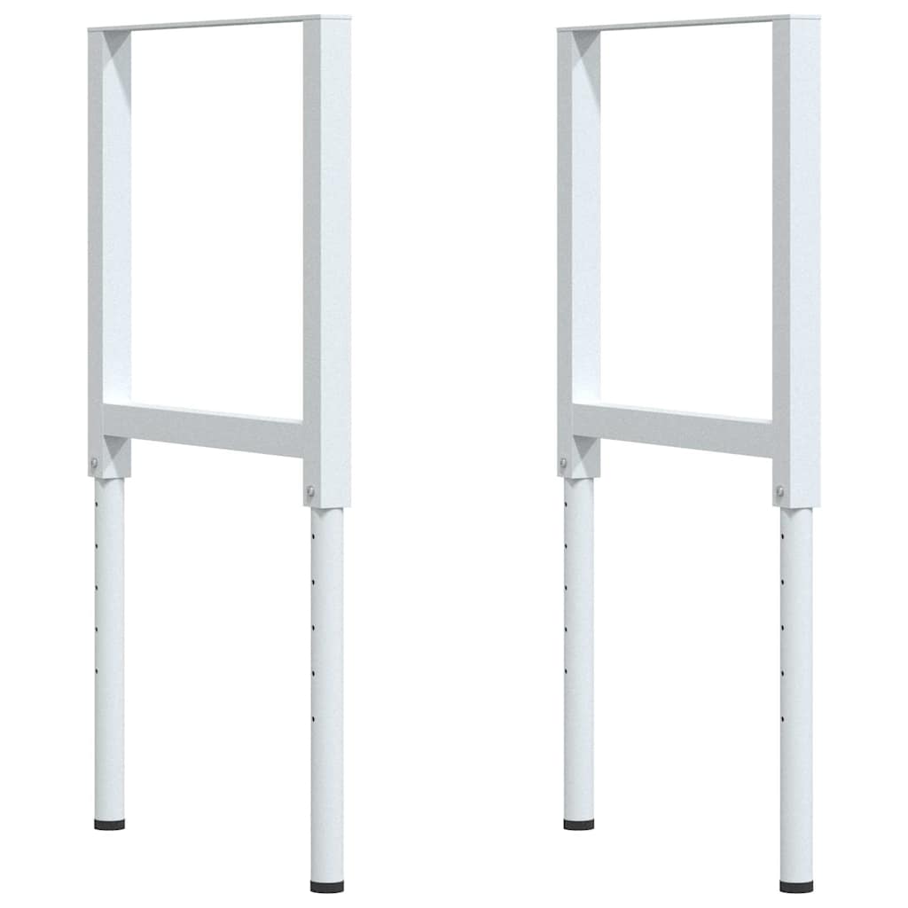 vidaXL Arbetsbänk ljusbrun 100x60x(71,5-98) cm massiv ek rektangulär